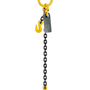 G80 Chain Sling 1 Leg Adjustable Clevis Self Locking Hook