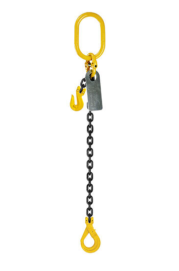 G80 Chain Sling 1 Leg Adjustable Clevis Self Locking Hook