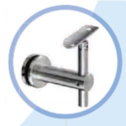 Handrail Bracket Adjustable Glass Swivel Radius Top G316