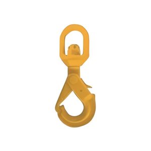 G80 Swivel Self Locking Hook with Grip Latch (No Bearing)