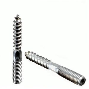 Lag Screw Double Threaded – No Hex Head