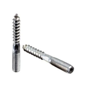 Lag Screw Double Threaded W/ Hex Head