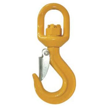 G80 Swivel Safety Hook with Cast Latch (No Bearing)
