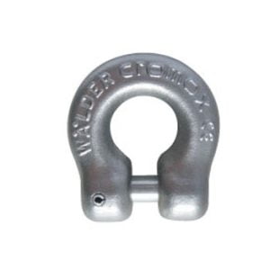 Grade 60 stainless steel bow shackle with clevis pin for industrial lifting and rigging