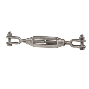 Rated Galvanised Turnbuckle Clevis & Clevis Heavy Duty
