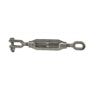 Rated Galvanised Turnbuckle Clevis & Eye Heavy Duty