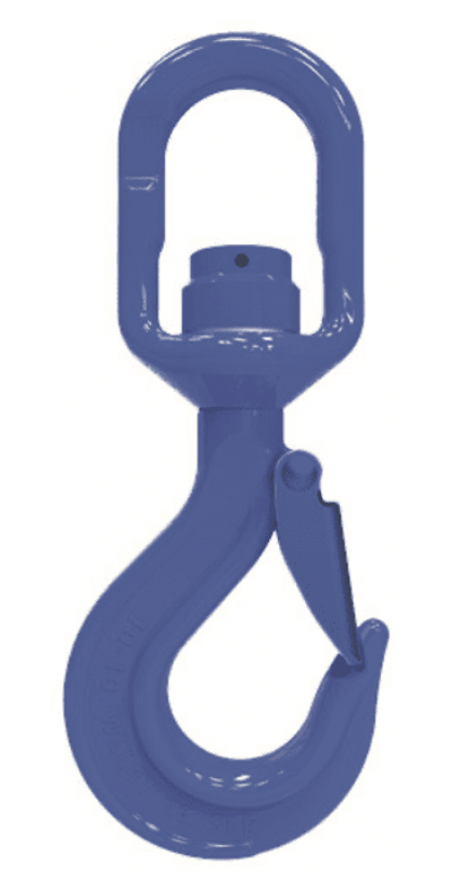 G100 Swivel Sling Safety Hook with Bearing & Latch