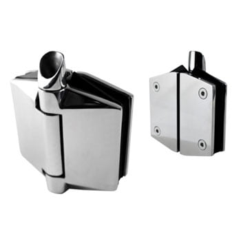 Glass to Glass Hinges 125 Series G316 – Pair of 2