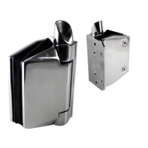 Glass to Wall Hinges 125 Series G316 – Pair of 2