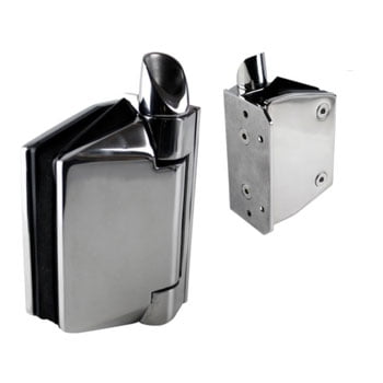 Glass to Wall Hinges 125 Series G316 – Pair of 2