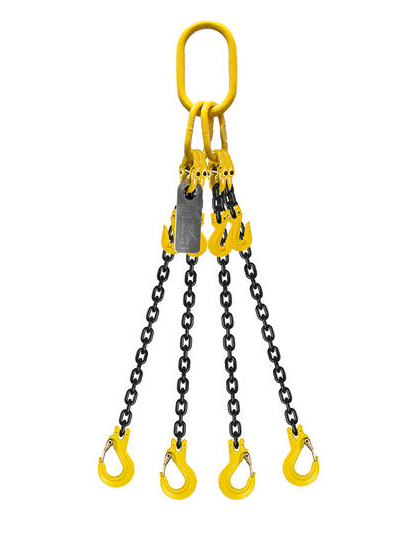 G80 Chain Sling 4 Leg Adjustable Clevis Sling Hook