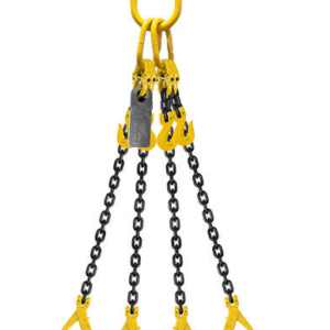 G80 Chain Sling 4 Leg Adjustable Clevis Self Locking Hook
