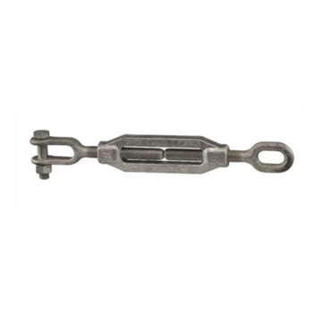 Rated Galvanised Turnbuckle Clevis & Eye