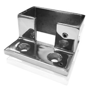Wall Flange Rectangular Slotted 50.8X25.4mm G316
