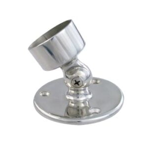 Rail Support Adjustable Round Base External Fit G316