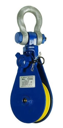 Snatch Block with Shackle Head