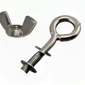 Eye Bolt C/W Wing Nut And 2 Washers