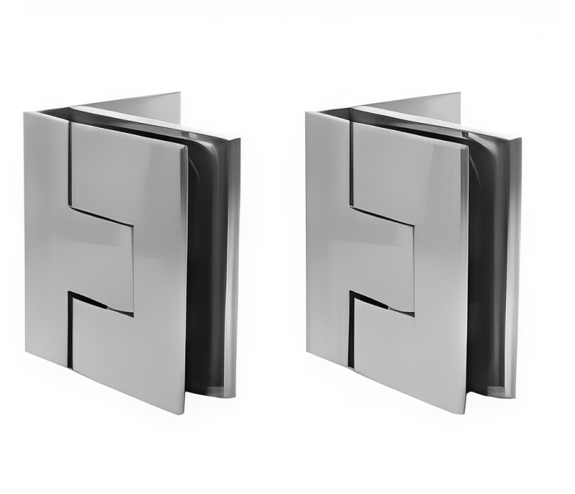 Glass to Offset Wall Hinge G316 – Pair of 2