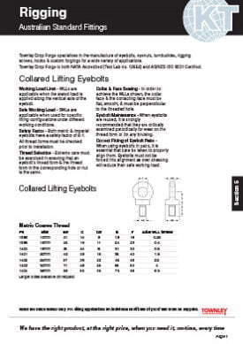 Rigging---Australian-Standard-Fitting