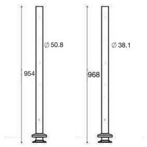 Round Blank Posts