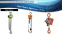 Lifting chains and slings
