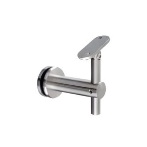 Handrail Bracket Adjustable Glass Swivel Flat Top G316