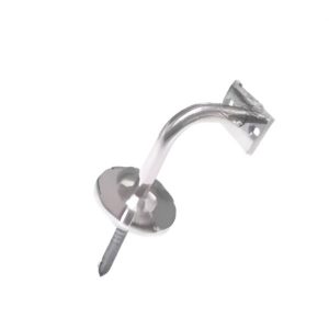 Handrail Support Wall Mount With Lag Screw Flat Top G316