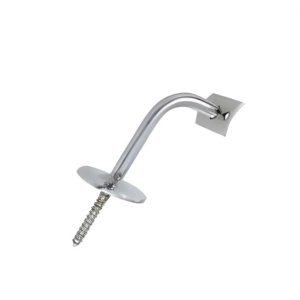 Handrail Support Wall Mount With Lag Screw Radius Top G316
