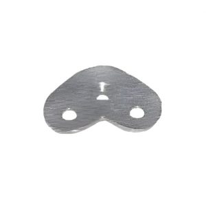 Rail Support Plate 90° Curved